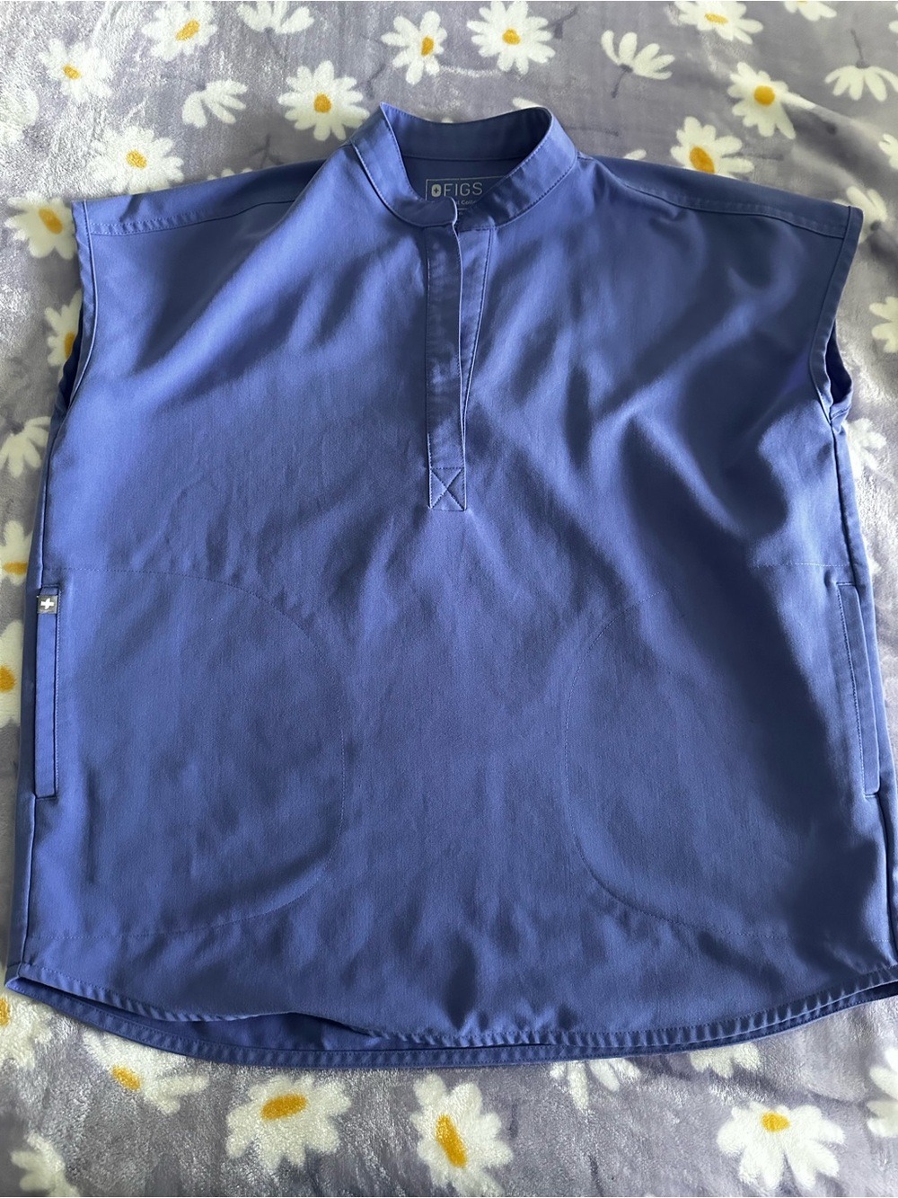 Rafaela top scrub, Xs, Blueberry
